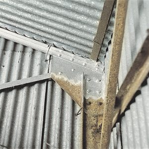 RA85 in use on metal cladding