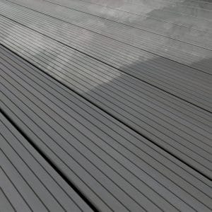 Clean and maintain composite decking with Compoxell Grey