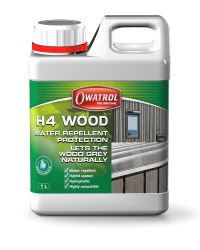 H4 Wood, waterproof wood sealer