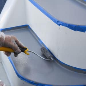 Application of Owagrip in Light Grey