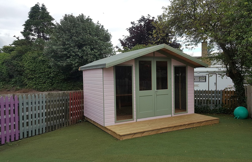 colourful playhouse