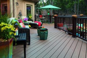 Composite wood decking