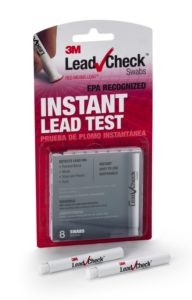 Lead paint testing kit