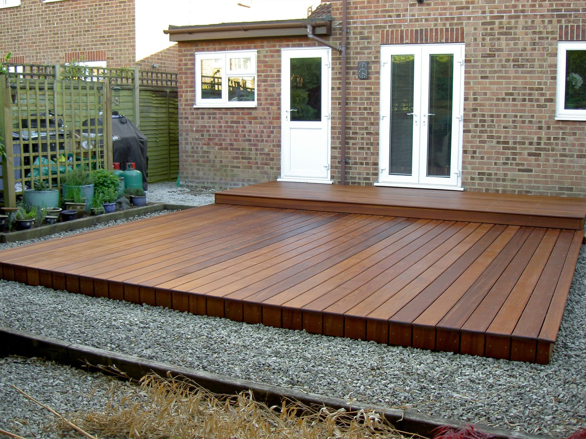 Deks Olje D1 applied to garden deck