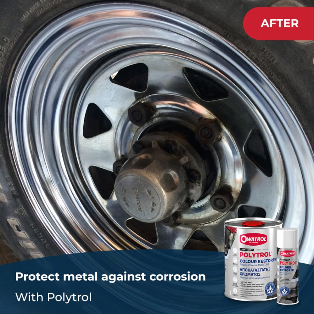 protect against corrosion with Polytrol - after