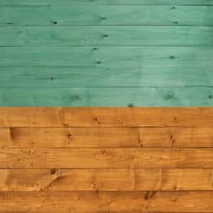 difference between green and brown treated timber