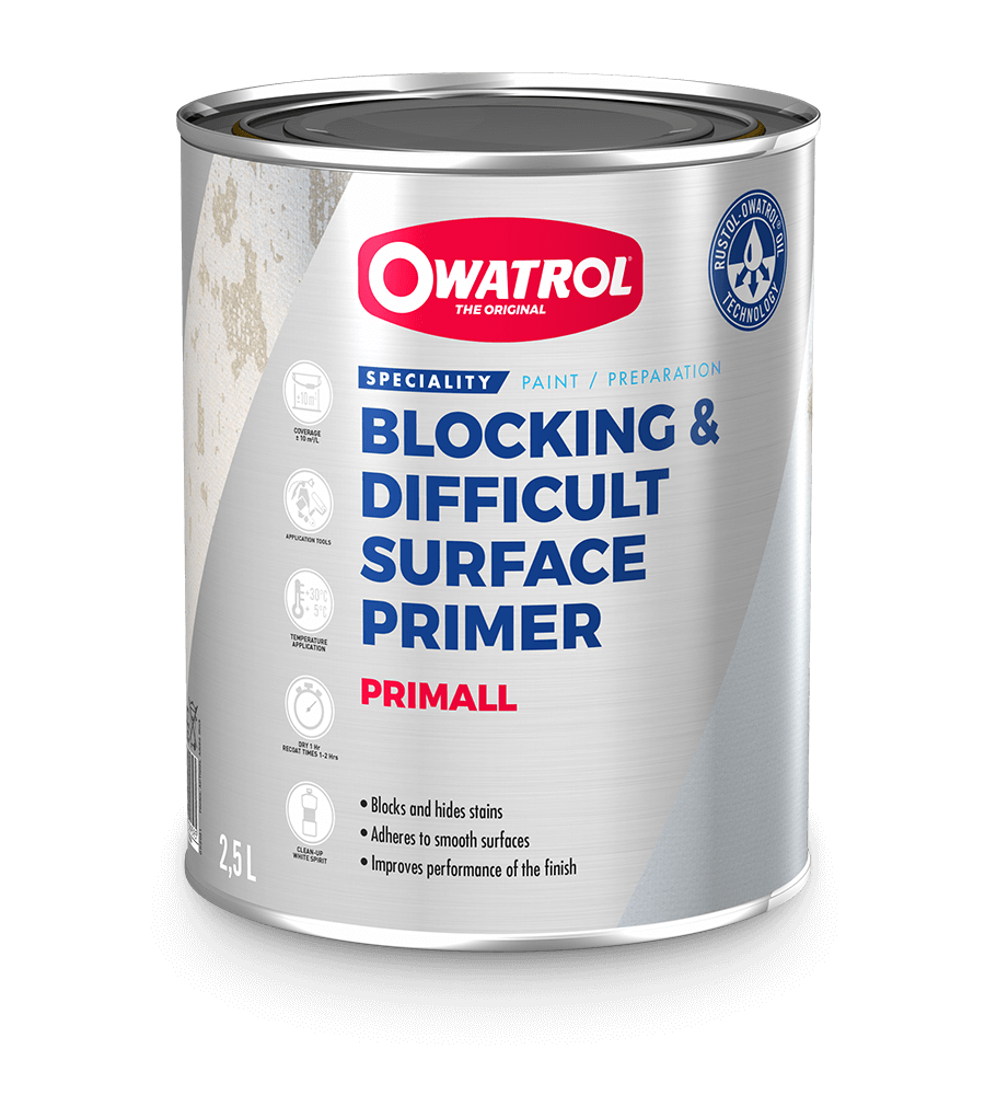 Owatrol Primall packaging